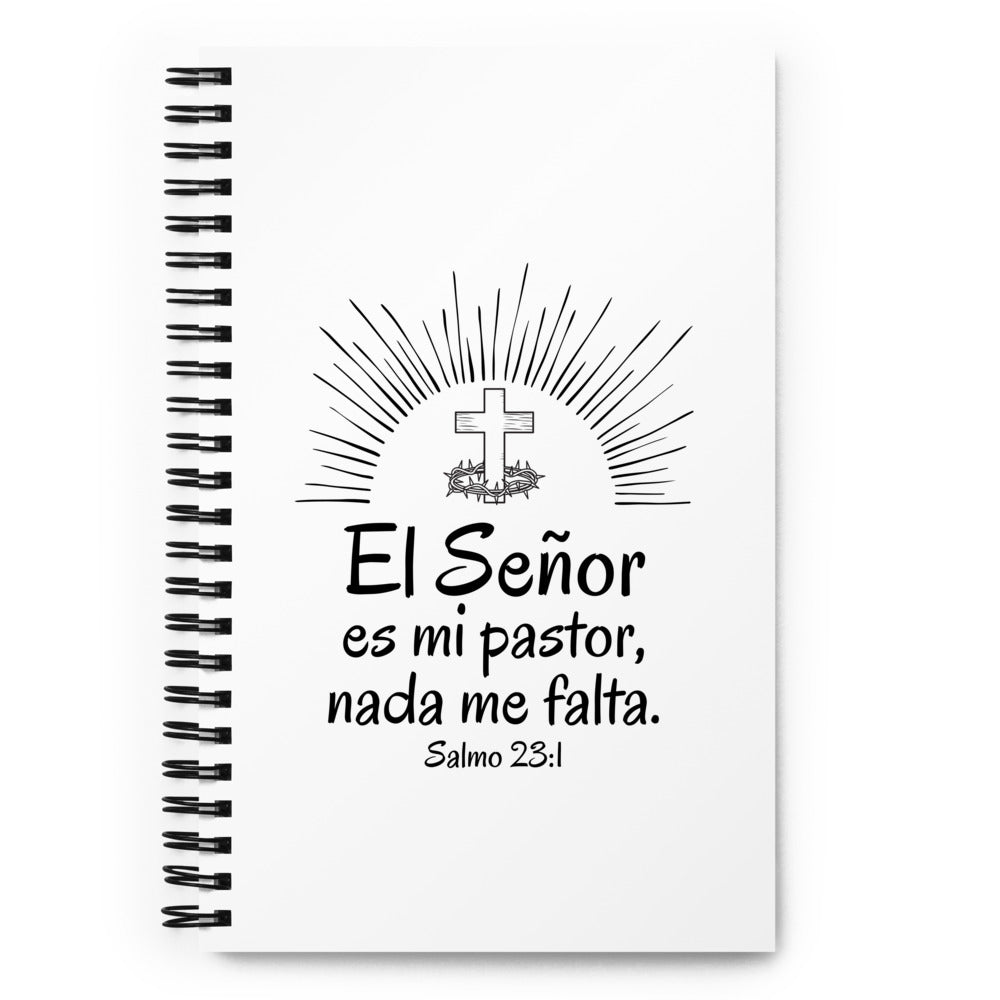 Salmo 23:1 Spiral Notebook