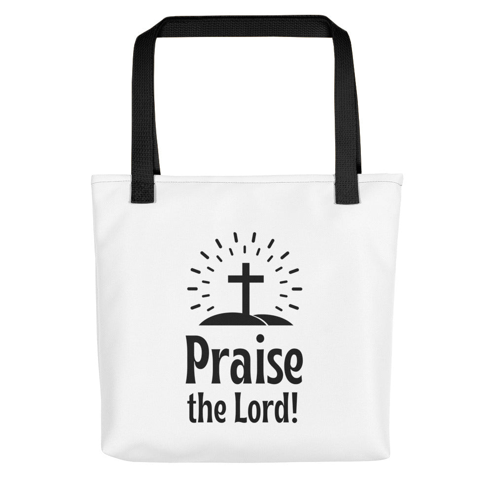 Praise The Lord Cross Tote