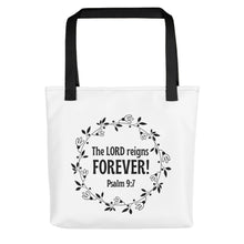 Load image into Gallery viewer, Psalm 9:7 Tote
