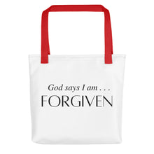 Load image into Gallery viewer, I Am Forgiven Tote
