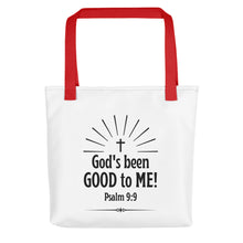 Load image into Gallery viewer, Psalm 9:9 Cross Tote
