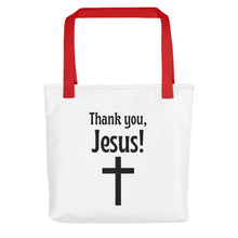 Load image into Gallery viewer, Thank You Jesus Tote
