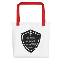Load image into Gallery viewer, Psalm 28:7 Tote
