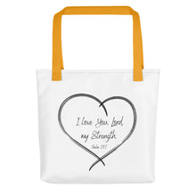 Load image into Gallery viewer, Psalm 18:1 Tote
