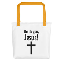 Load image into Gallery viewer, Thank You Jesus Tote
