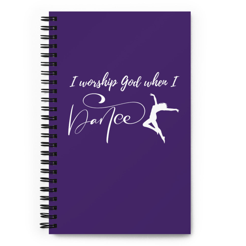 Dancing Spiral Notebook