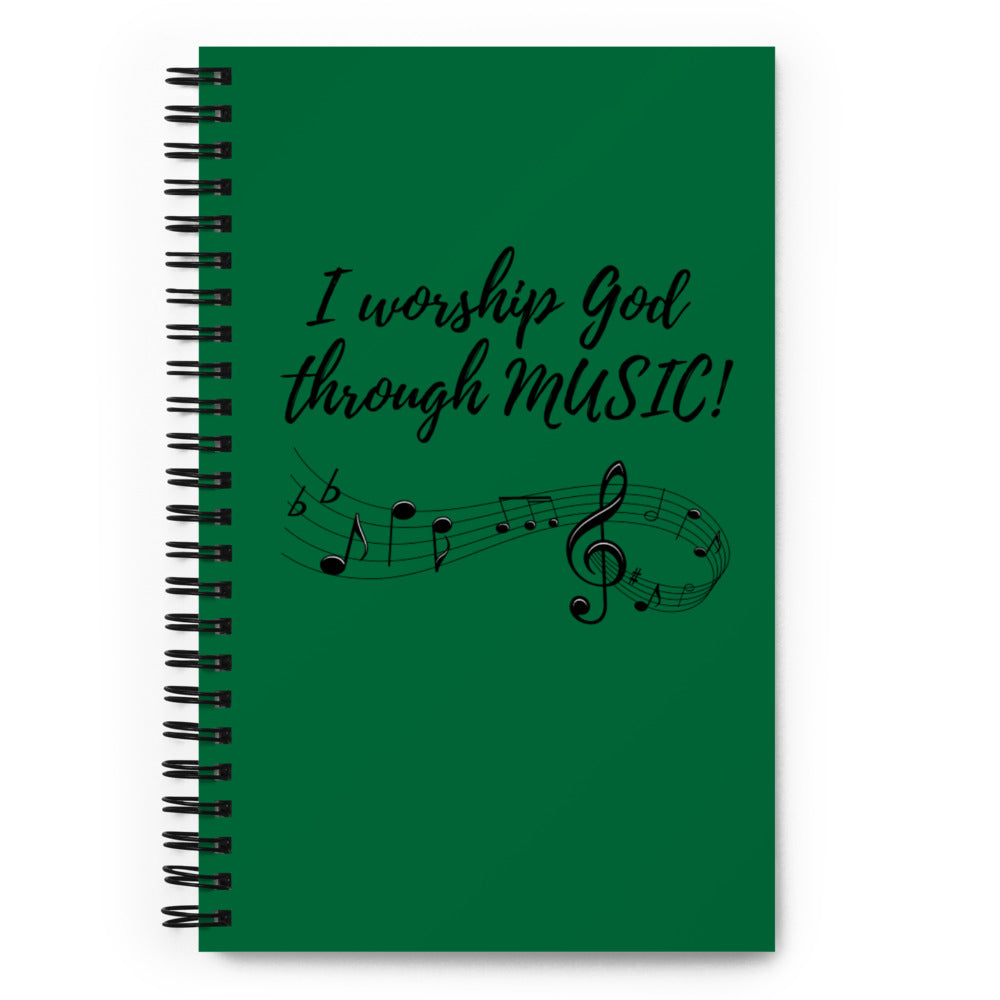 Music Spiral Notebook