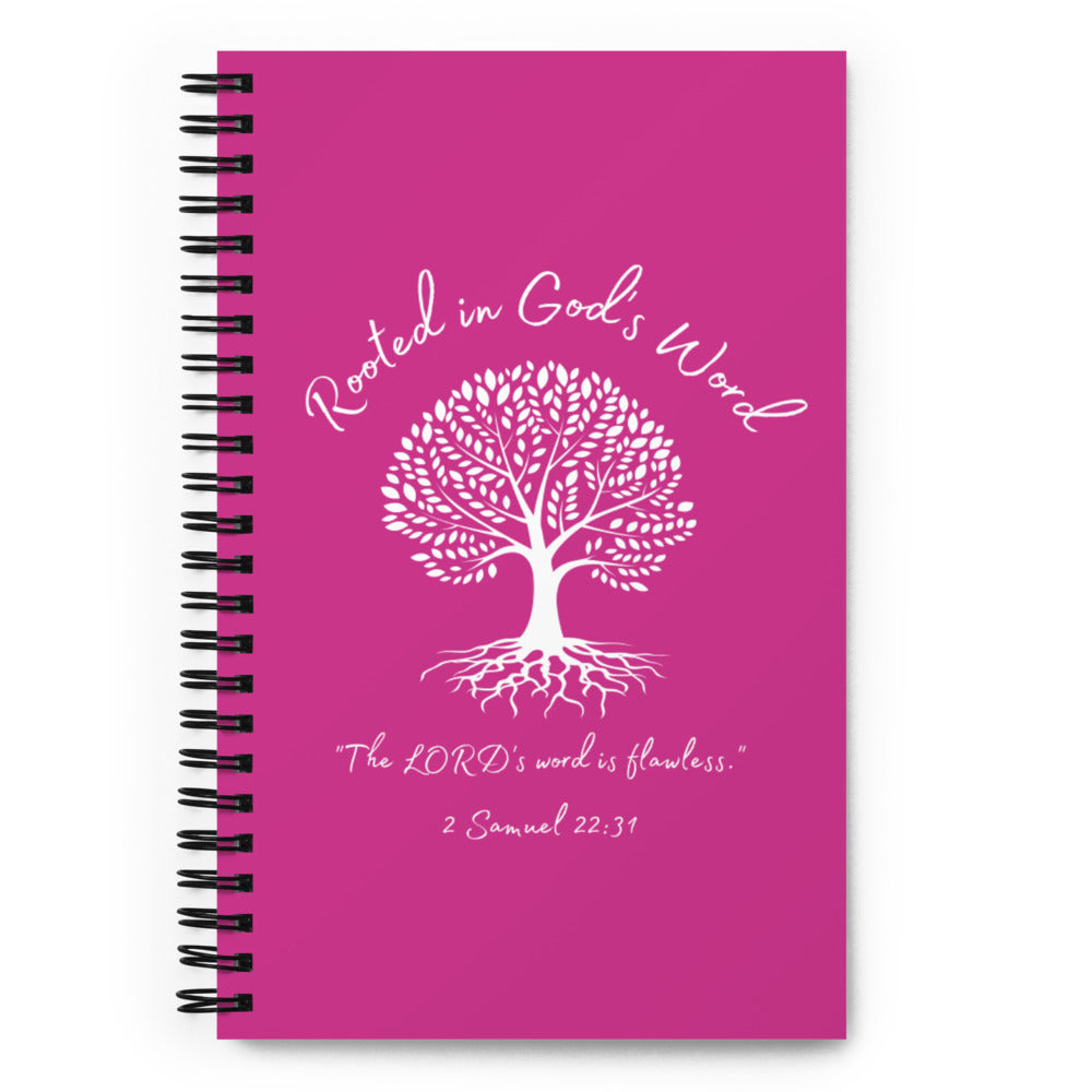 Rooted In God's Word Spiral Notebook