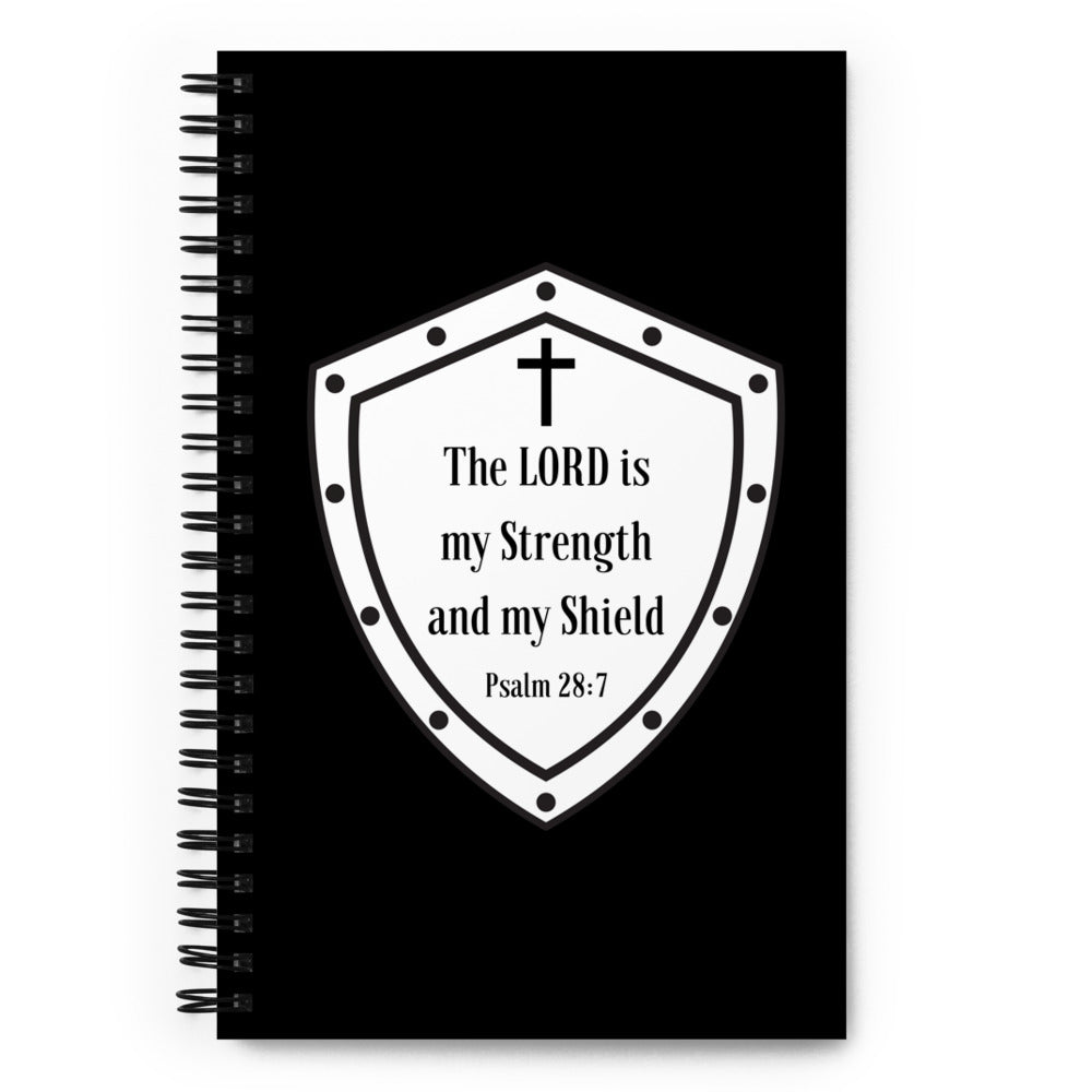 Psalm 28:7 Notebook