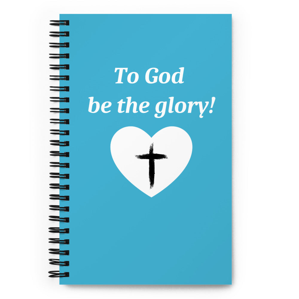 God Be The Glory Spiral Notebook