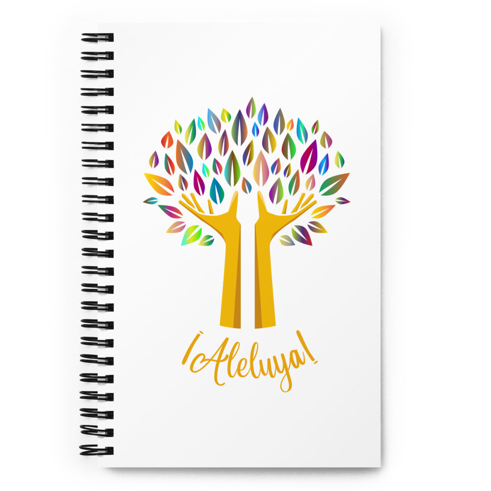 Aleluya Tree Spiral Notebook