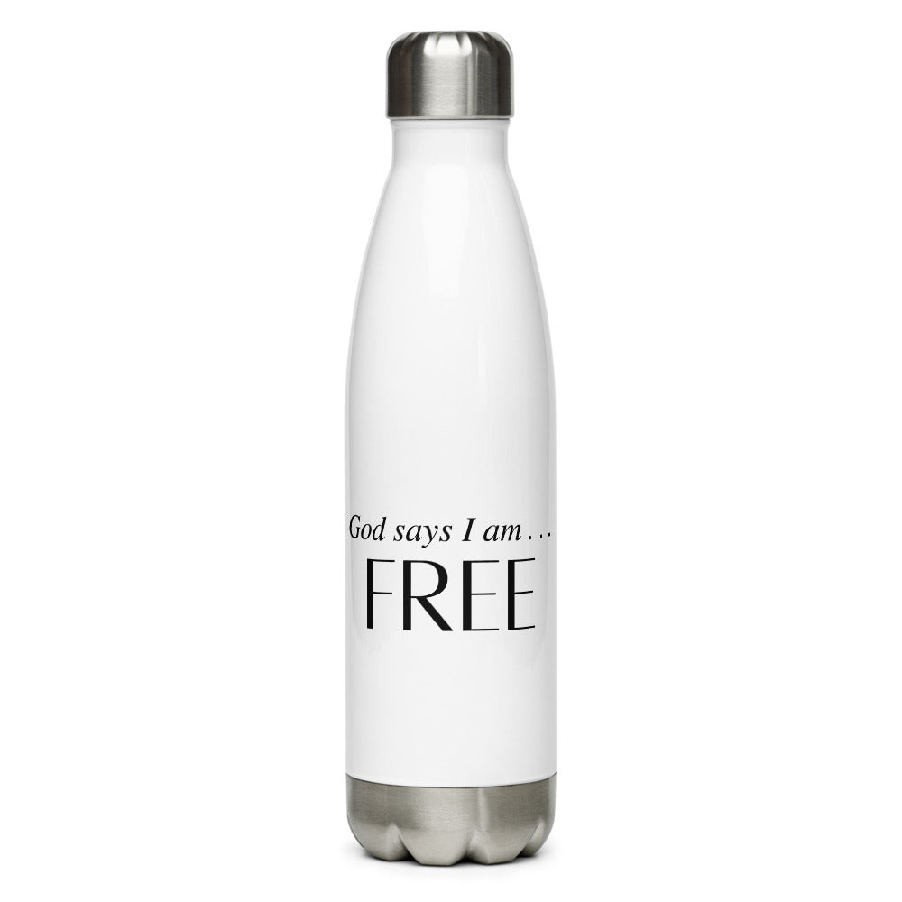 Free Steel Water Bottle