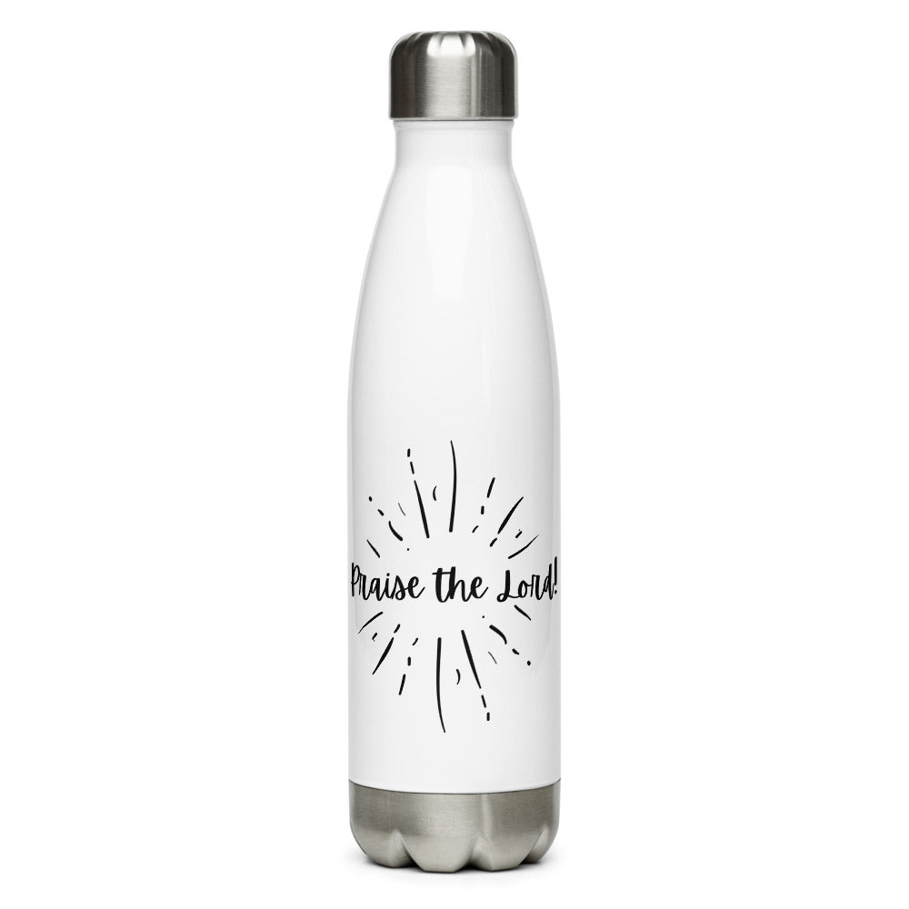 Praise The Lord Steel Water Bottle