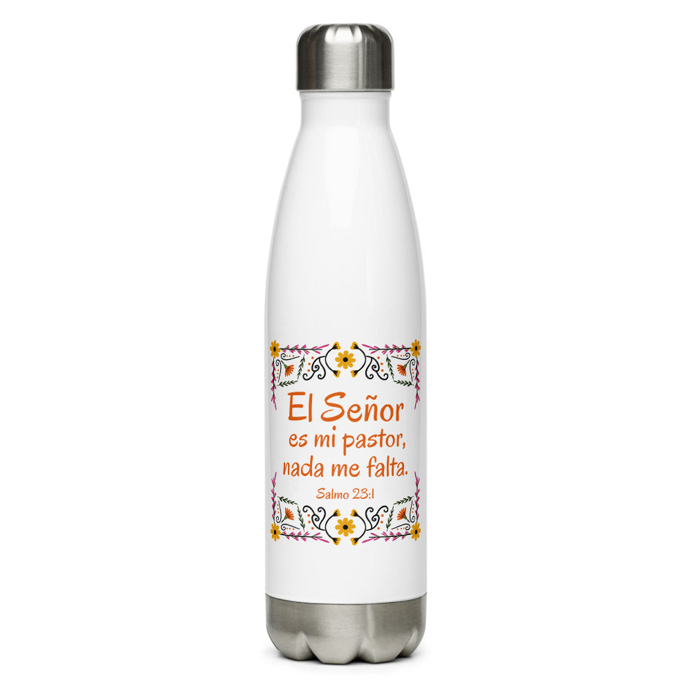 Salmo 23:10 Steel Water Bottle