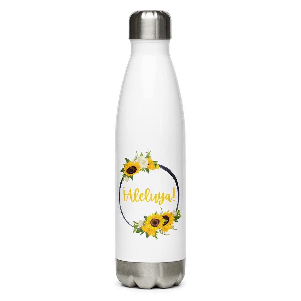 Aleluya Sunflower Steel Water Bottle