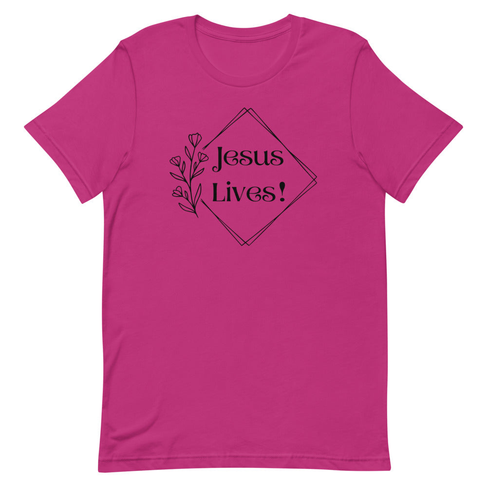 Jesus Lives Flower T-Shirt