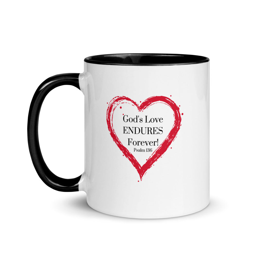 God's Love Endures Mug
