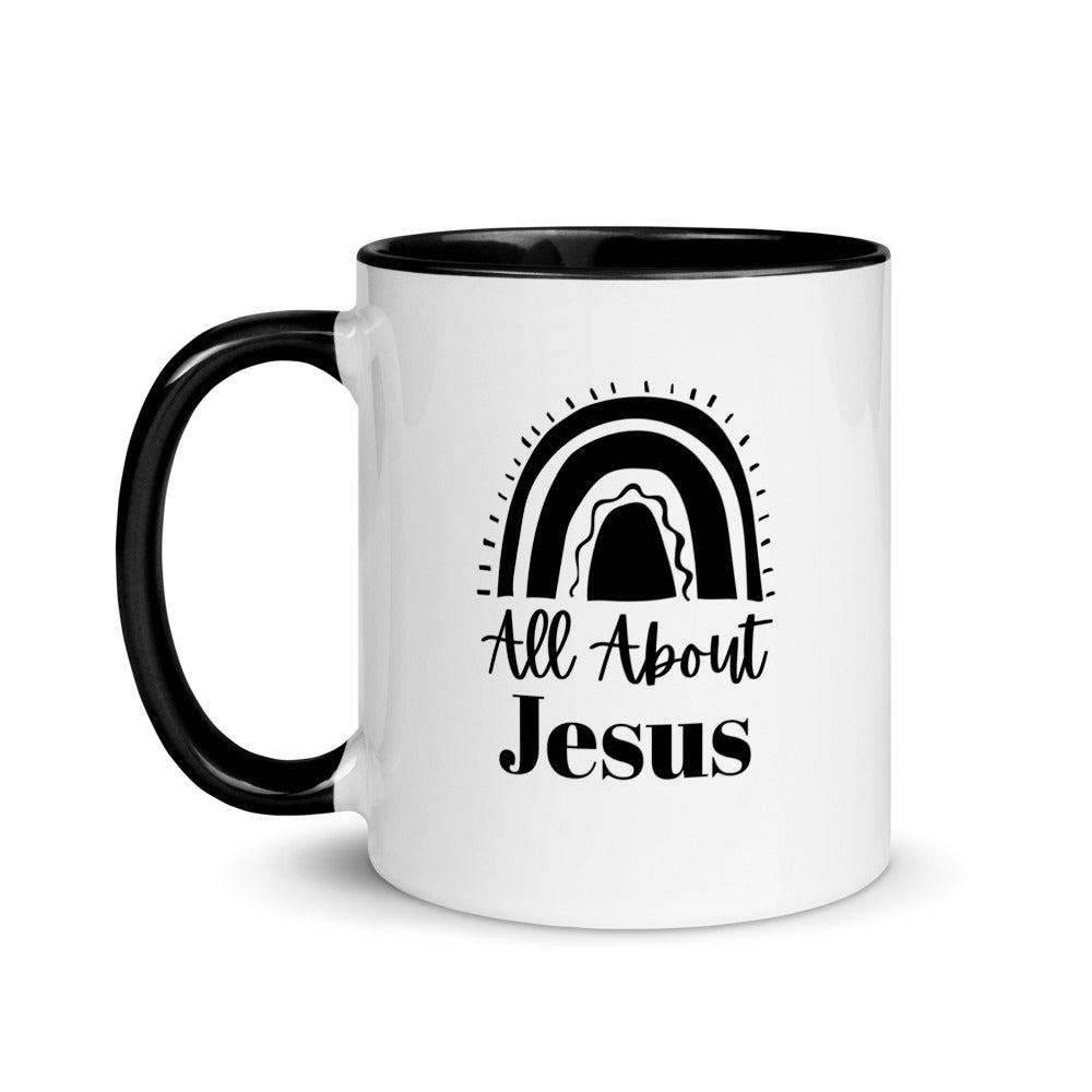 All About Jesus Mug
